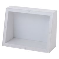 大仙 cazaro naname BOX ノフレ 2Lヨコ アンティークホワイト 36B010-B0206 1個（直送品）