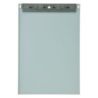 リヒトラブ Mutual 超薄型クリップボード<フック穴付> 抗菌 A4 ライトブルー A2067-14 1枚