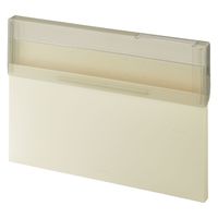 Mutual コングレスケース ファイル 書類収納 書類ケース 資料整理 コピー用紙150枚収容可能 A4・ヨコ アイボリー A2071-16 1冊