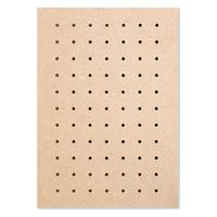 大仙 有孔ボード資材(板のみ) A4 無塗装 M101W0600 1枚