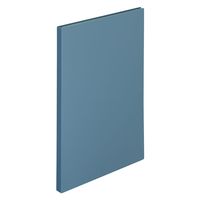 Mutual クリヤーブック ファイル 固定式ファイル フラット 厚口ポケット トップインタイプ A4 20P スレートブルー N2400-11 1冊