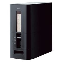 アスベル S計量米びつ12kg ブラック A7528 1個