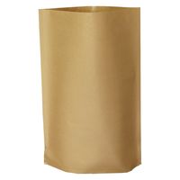 【宅配袋】今村紙工 底マチ付き宅配袋 （フタ無し） 茶 320×450×50mm 1セット（1パック（100枚入）×5）