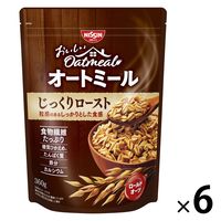 おいしいオートミール じっくりロースト 360g 1セット（1袋×6） 日清シスコ シリアル