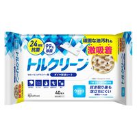 トルクリーン フローリングワイパー用シート ウェットタイプ 1パック（40枚入） 清掃シート 1袋 アイリスオーヤマ