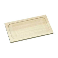 新日本造形 木彫トレー 朴 358-116 1個（直送品）