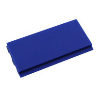 ヒナカ BIM（ビム） 塩ビフラットエンド　ライトブルー　金具35巾用　　1本　D166-14（直送品）