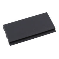 ヒナカ BIM（ビム） 塩ビフラットエンド　ダークグレー　金具35巾用　　1本　D166-17（直送品）