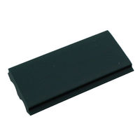 ヒナカ BIM（ビム） 塩ビフラットエンド　グリーン　金具35巾用　　1本　D166-3（直送品）