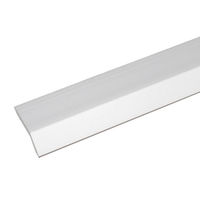 ヒナカ BIM（ビム） じゅうたん押え　への字　25巾　シルバー　穴あき　1000ｍｍ　1本　D301-1H（直送品）