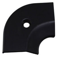 ヒナカ BIM（ビム） コーナーカバー　入隅　ブラック（艶消し）　(D335用)　　1本　D315B（直送品）