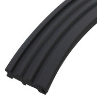 ヒナカ BIM（ビム） 充填タイヤ　ダークグレー　金具35巾用 　1000ｍｍ　1本　D3-17（直送品）