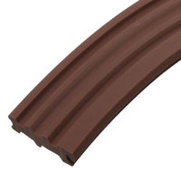 ヒナカ BIM（ビム） 充填タイヤ　ブラウン　金具35巾用 　1000ｍｍ　1本　D3-7（直送品）