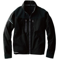 桑和 長袖ブルゾン ブラック LL 8042-00 1着（直送品）