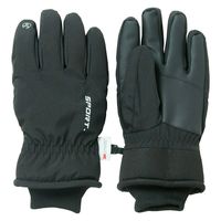 小野商事 防寒手袋 ウィンターガード タッチパネル対応 ブラック Mサイズ 9067 1双（直送品）