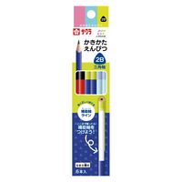 サクラクレパス かきかた鉛筆三角軸2B B GE2B3-B 1箱(12本入