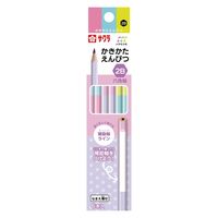 GraduRecolor6本セット サクラクレパス かきかた鉛筆六角軸2B A GE2B6-A 1セット(1箱(12