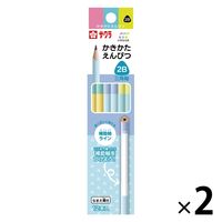 サクラクレパス かきかた鉛筆三角軸2B C GE2B3-C 1セット(1箱(12本入)×2)