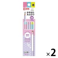 サクラクレパス かきかた鉛筆六角軸2B A GE2B6-A 1セット(1箱(12本入)×2)