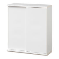 Y s^VG JE^[Lrlbg 750×s296×849mm zCg PTS-8575SD WH 1iij