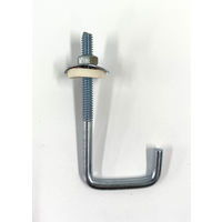 日鋼産業　ユニクロ完全セットチャンネルボルト　シーリングパッキン　１／４×４５×１５０mm　1袋（50セット入）（直送品）