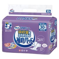 白十字 PUサルバ尿吸収シート 33049 1個(30枚入x6袋)（直送品）