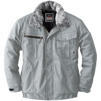 桑和 防寒ブルゾン シルバーグレー 4L 5403 1着（直送品）