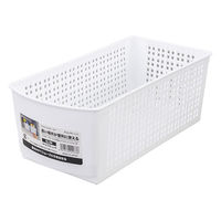 サナダ精工 アレンジ引き出しバスケット スリム ホワイト D5927-W 1セット(1個×5)