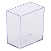 山田化学 クリアシンプルケース ペンスタンド 14431 1セット(1個×5)