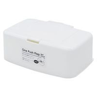 山田化学 ワンプッシュウェットティッシュケース ホワイト 9521 1セット(1個×5)