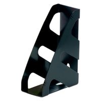 山田化学 ファイルスタンドA4 ブラック 3920 1セット(1個×5)