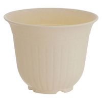 山田化学 フラワーポット洋風 ホワイト 360-W 1セット(10個)（直送品）