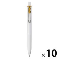 三菱鉛筆 ゲルインクボールペン ユニボールONEクリエイティブカラー 金 UMNSC05.25 1セット（1本×10）