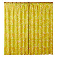 【軒先渡し】スミノエ DESIGN LIFE edi15 スミノエ カーテン ハミングビー イエロー 4549781322094 1枚（直送品）