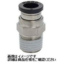 日本ピスコ チューブフィッティング ストレート PC8-01 1セット(20個)（直送品）