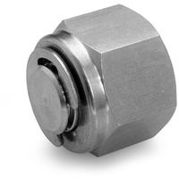 フジキン Fujikin ニューVーLok 2圧縮リング喰い込み式 ステンレス鋼製 VUWJP-6-V 1個 351-3266（直送品）