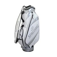 レザックス 合皮キャディバッグ WHITE 9.5型 4536214216341 1個（直送品）