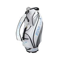 レザックス 合皮キャディバッグ WHITE 9.5型 4536214215689 1個（直送品）