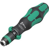 Wera Werk 838 RAーR M ラチェット機能付き差替式ビットホルダー 6.35ミリ 051493 1本 657-8417（直送品）