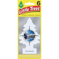 カーフレッシュ社 リトルツリーズ LT エアーフレッシュナー 6P ー True North(トゥルーノース) LT660 1パック(6枚)（直送品）