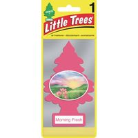 カーフレッシュ社 リトルツリーズ LT エアーフレッシュナー 1P ー Morning Fresh(モーニングフレッシュ) LT016 1枚（直送品）