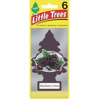リトルツリーズ LT エアーフレッシュナー 6P ー Blackberry Clove(ブラックベリークローブ) LT652（直送品）