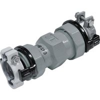 SKカワニシ ポリエチレン管×一般配管用ステンレス鋼管用異種管継手 SKXソケット P40×Su40 SKX-S-P40XSU40 1個（直送品）