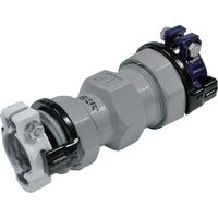 SKカワニシ 塩ビ管×一般配管用ステンレス鋼管用異種管継手 SKXソケット V50×Su50 SKX-S-V50XSU50 1個（直送品）