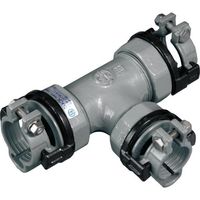 川西水道機器 SKカワニシ ポリエチレン管用継手 SKXナット付チーズ P25×P13 SKX-NT-P25XP13 1個 674-0205（直送品）