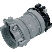 川西水道機器 SKカワニシ ポリエチレン管×鋼管用異種管継手 SKXソケット P65×65 SKX-S-P65X65 1個 674-1705（直送品）