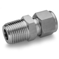 フジキン Fujikin ニューVーLok 2圧縮リング喰い込み式 ステンレス鋼製 VUWH-12.7D-V 1個 351-7828（直送品）