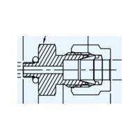 フジキン Fujikin ニューVーLok 2圧縮リング喰い込み式 ステンレス鋼製 VUWH-4XM5-HAV-V 1個 352-1075（直送品）
