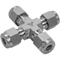 フジキン Fujikin ニューVーLok 2圧縮リング喰い込み式 ステンレス鋼製 VUWX-6.35-V 1個 351-0081（直送品）