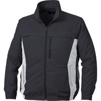 空調服 長袖ブルゾン(エプロン付き) チャコールグレー 4L KU92340K70S6 1着 520-9577（直送品）